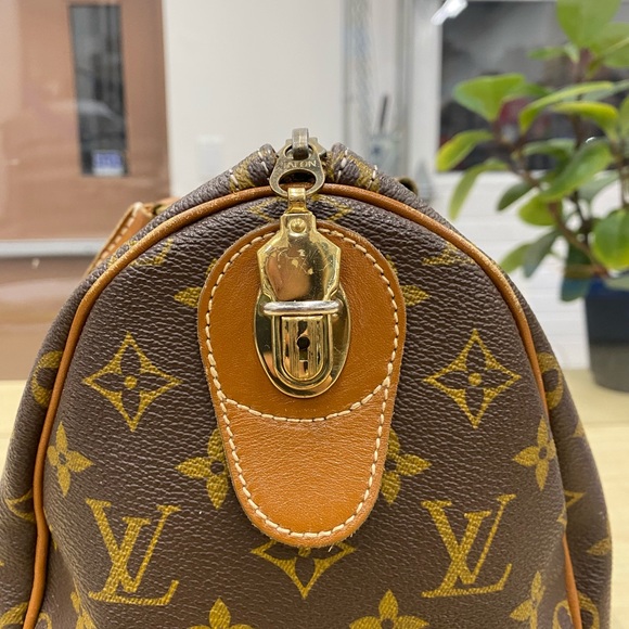 ✨SOLD ✨ULTRA RARE AUTHENTIC LOUIS VUITTON SPEEDY 30 BON VOYAGE EDT FRENCH CO✨ - Picture 8 of 13